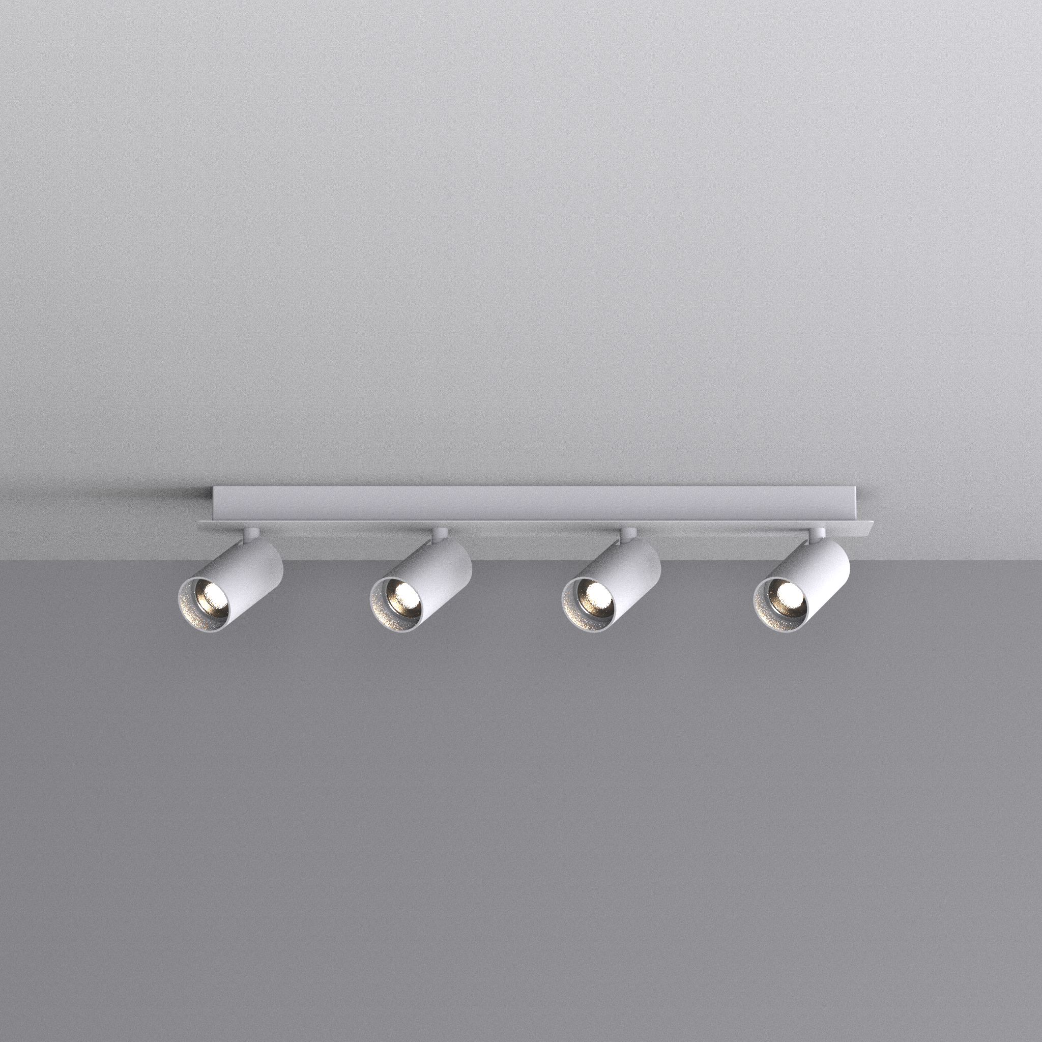 Sıva Üstü Dörtlü Gu10 Led Spot LS-8430