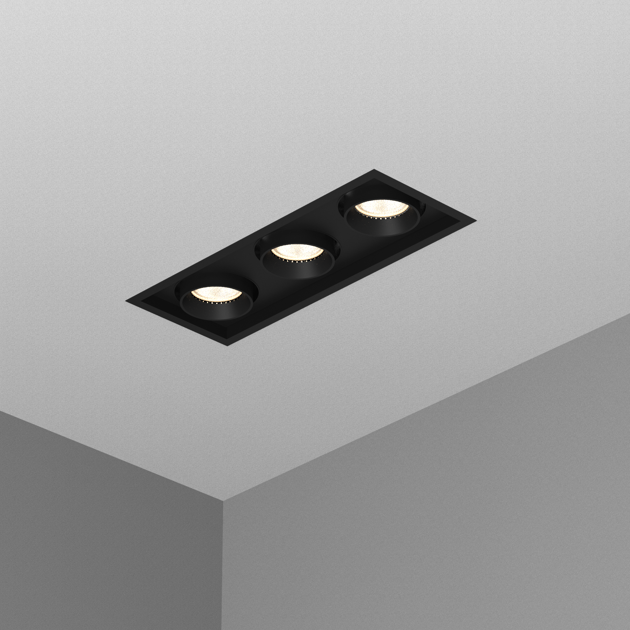 20 Watt Üçlü Sıva Altı Spot LS-9090