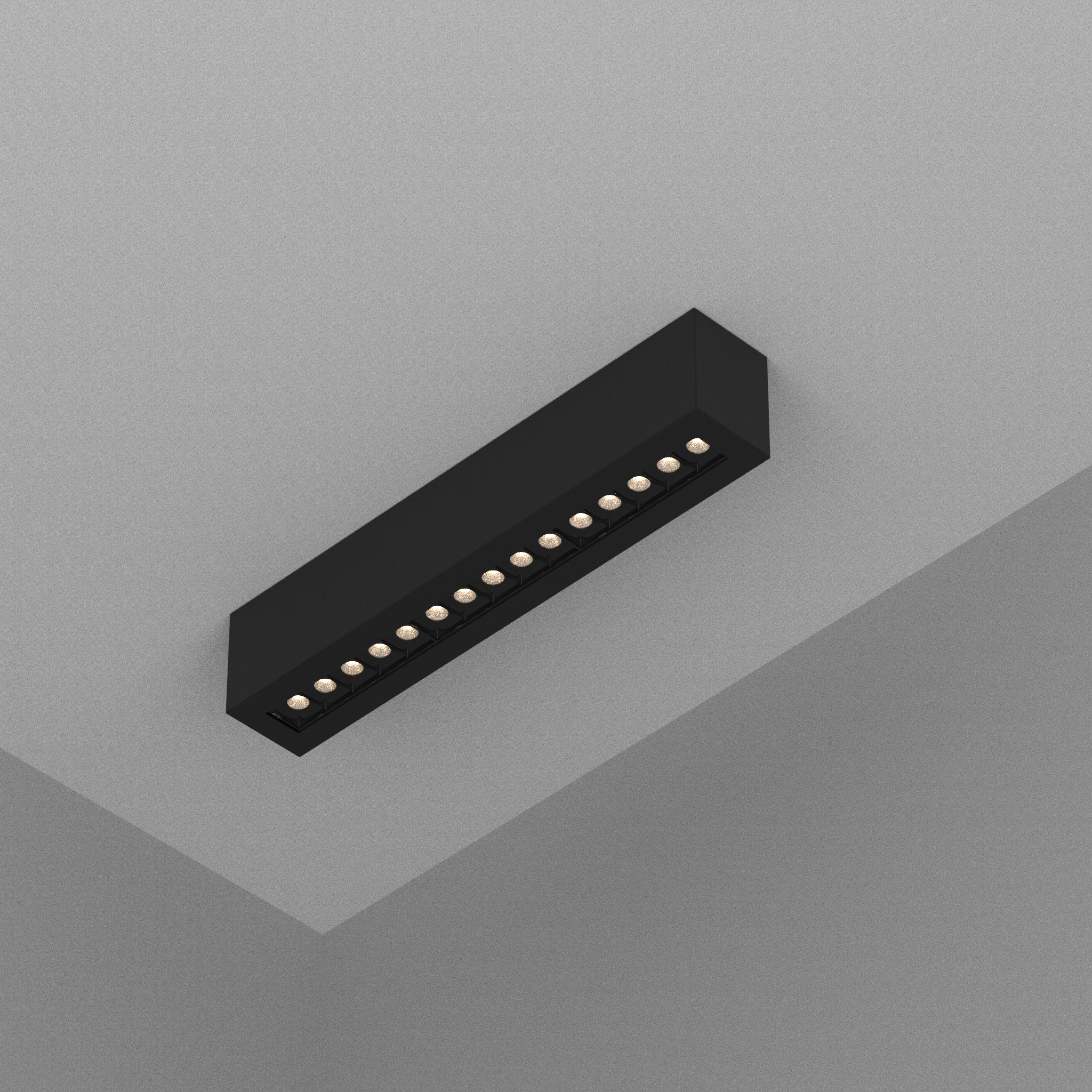 15 Watt Lensli Sıva Üstü Spot LS-9550